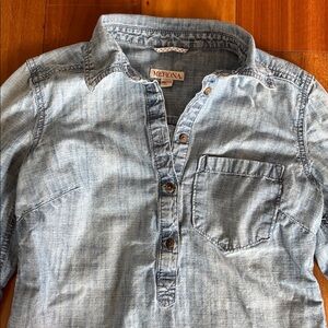 Merona denim shirt